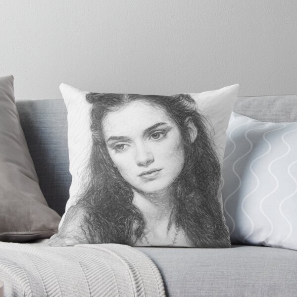 Item preview, Gothic Romance Heroine - Victorian Vampire Movie Pencil Sketch Portrait designed and sold by Leon Woods Pencil Art.