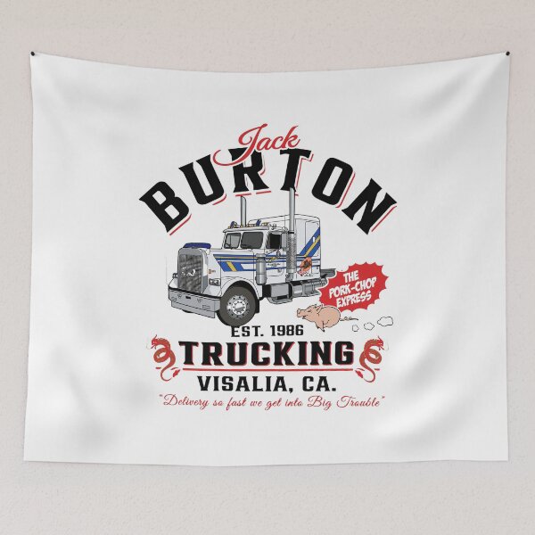Item preview, Jack Burton Pork-Chop Express Trucking Visalia CA designed and sold by LetitiaSkiles.