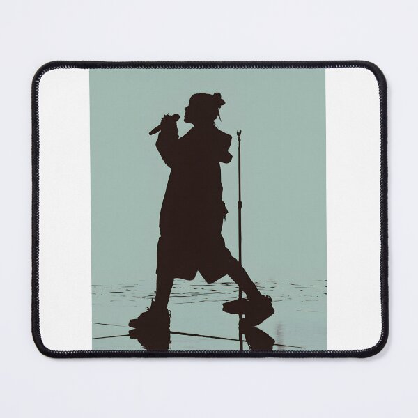 Item preview, Billie Eilish Silhouette Art Design for Fans and Music Lovers designed and sold by Rasmus Skjold.
