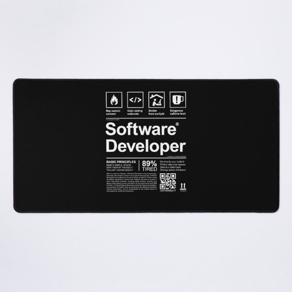 Item preview, Software Developer Label  designed and sold by morinikhpankaua.
