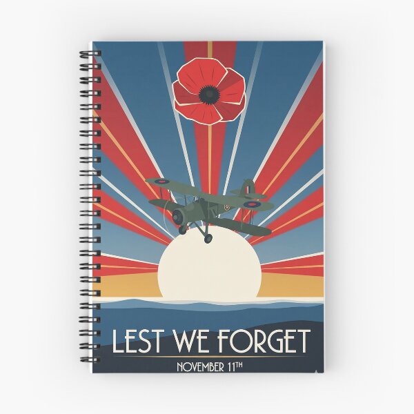 Item preview, Lest We Forget Remembrance designed and sold by Skyframe Aviation.