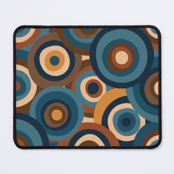 Item preview, Autumn circles I Retro Geometric Art I Diana Large ART designed and sold by Diana Large ART.