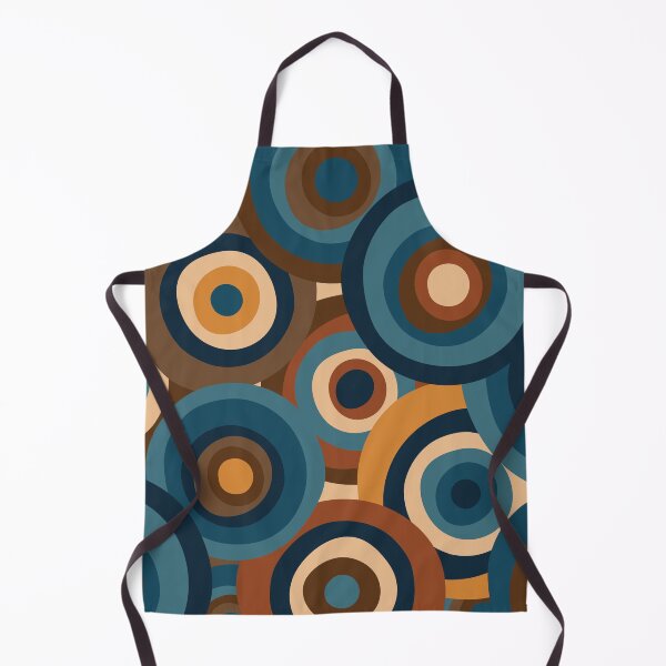 Item preview, Autumn circles I Retro Geometric Art I Diana Large ART designed and sold by Diana Large ART.