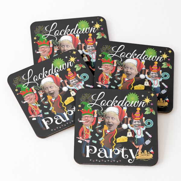 Item preview,  Boris Johnson Downing Street Lockdown Christmas Party designed and sold by Faust-design.