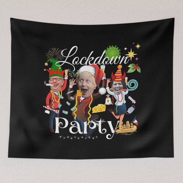 Item preview,  Boris Johnson Downing Street Lockdown Christmas Party designed and sold by Faust-design.
