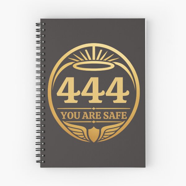 Item preview, 444 You Are Safe – Angel Number Spiritual Quote designed and sold by CosmicQuietStudio.