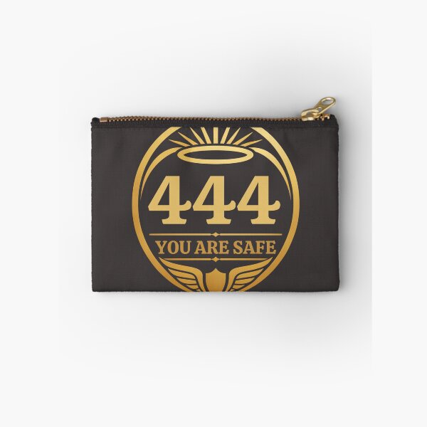 Item preview, 444 You Are Safe – Angel Number Spiritual Quote designed and sold by CosmicQuietStudio.