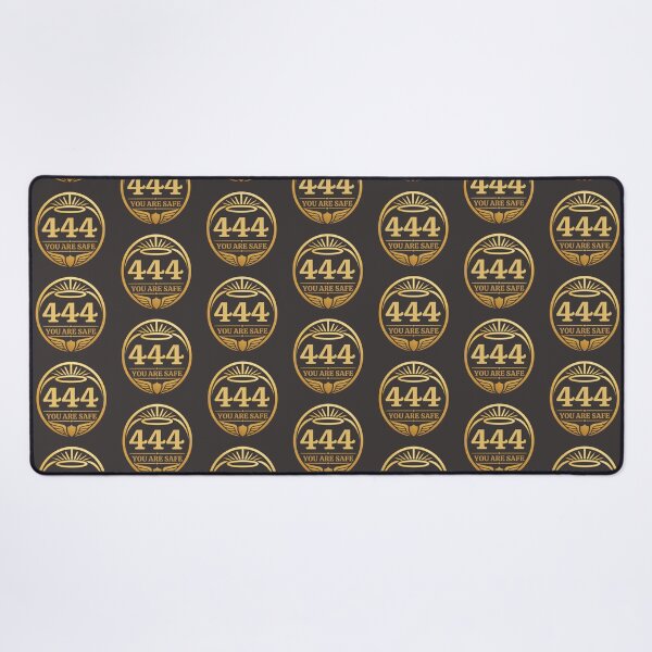 Item preview, 444 You Are Safe – Angel Number Spiritual Quote designed and sold by CosmicQuietStudio.