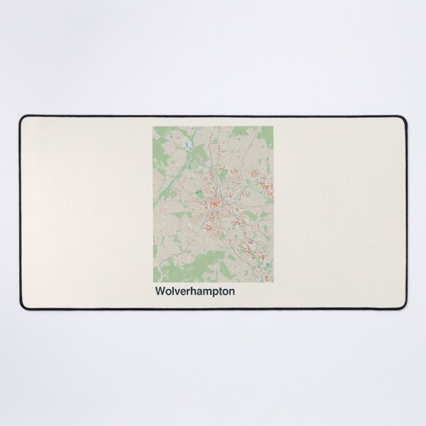 Item preview, Wolverhampton Minimalistic Map Art designed and sold by MapsNerd.