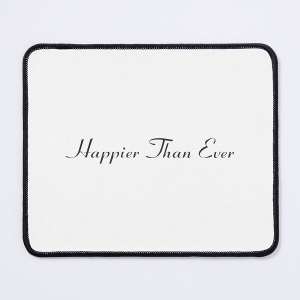 Item preview, Happier Than Ever Inspired Artistic Billie Eilish Fan Design designed and sold by Rasmus Skjold.