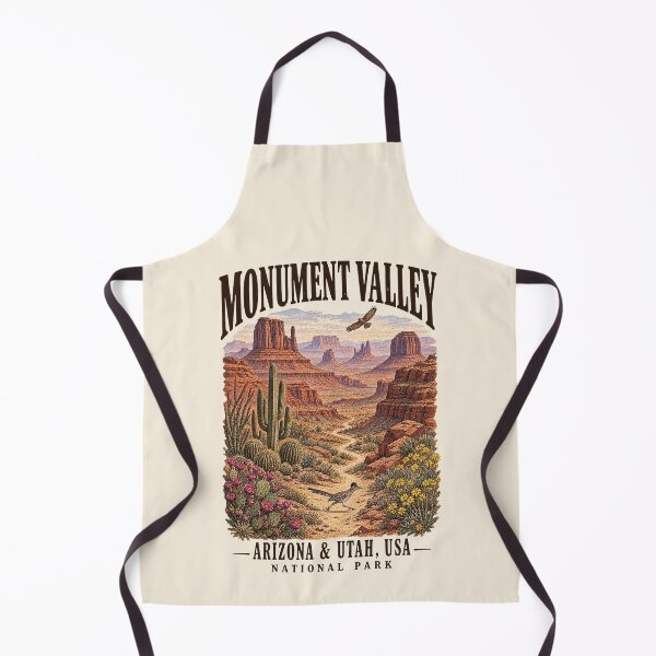 Item preview, Monument Valley, Arizona & Utah, USA [Vintage Illustration] designed and sold by elektronen.