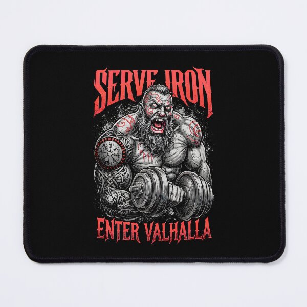 Item preview, Viking Berserker Gym Serve Iron Enter Valhalla Workout designed and sold by GrandeDuc.