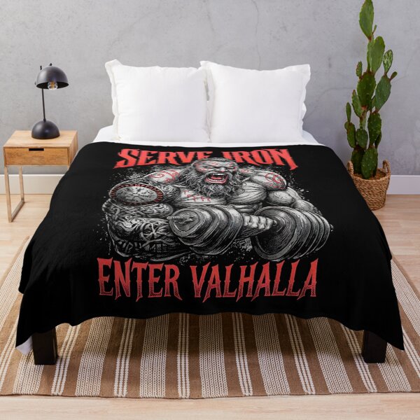 Item preview, Viking Berserker Gym Serve Iron Enter Valhalla Workout designed and sold by GrandeDuc.
