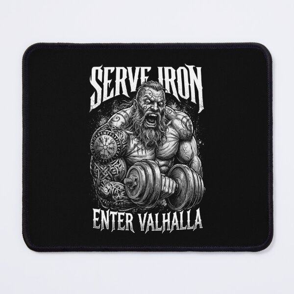 Item preview, Viking Berserker Gym Serve Iron Enter Valhalla Workout designed and sold by GrandeDuc.