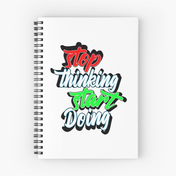 Item preview, Stop Thinking Start Doing  designed and sold by utter-risch.