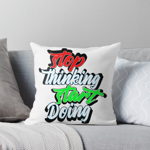 Item preview, Stop Thinking Start Doing  designed and sold by utter-risch.