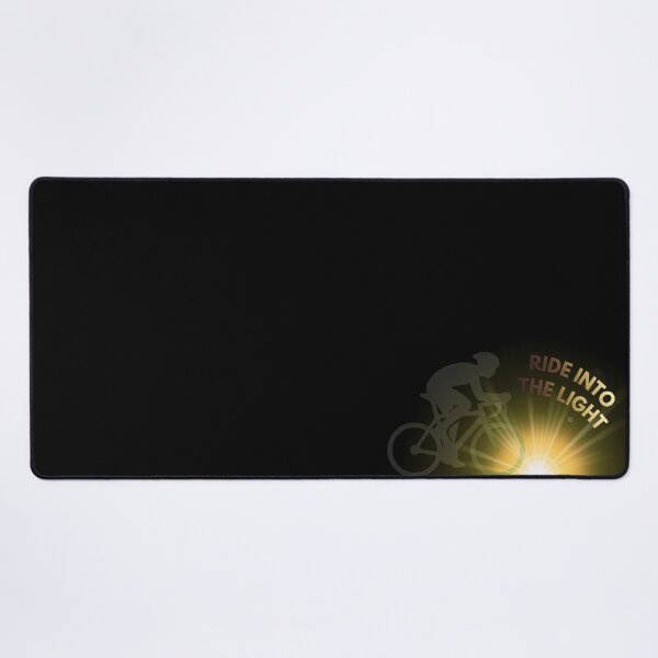 Item preview, Ride Into The Light - Inspirational Cyclist Silhouette designed and sold by Frafri92.