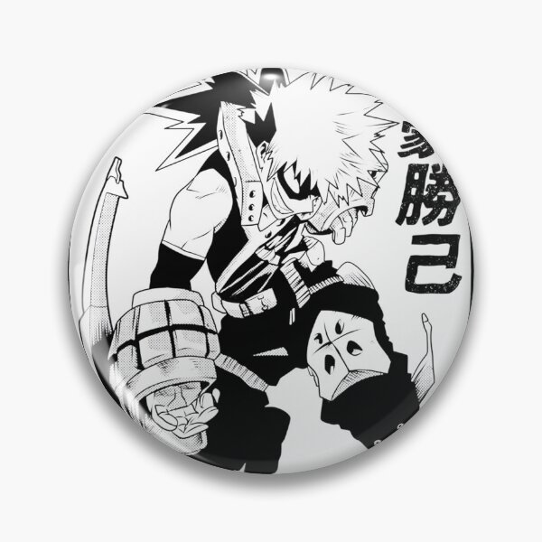 Item preview, Katsuki Bakugo Inspired Dynamic Anime Character Design from My Hero Academia designed and sold by -atisuto-.