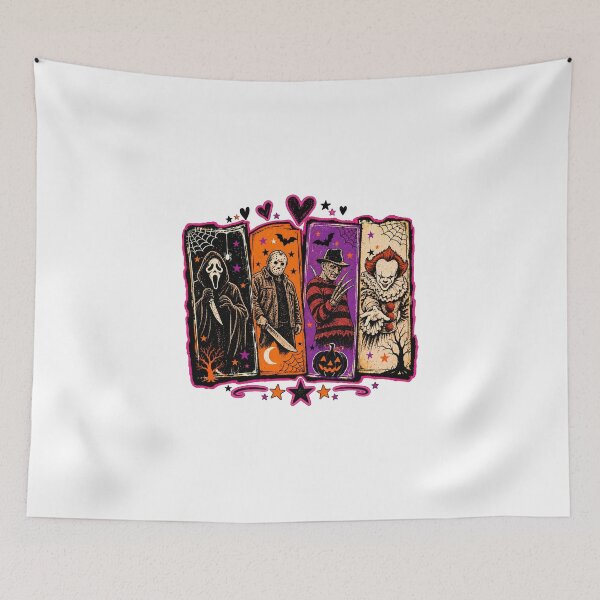 Item preview, Halloween Horror Movie Killers Vintage designed and sold by YAWO-PAE.