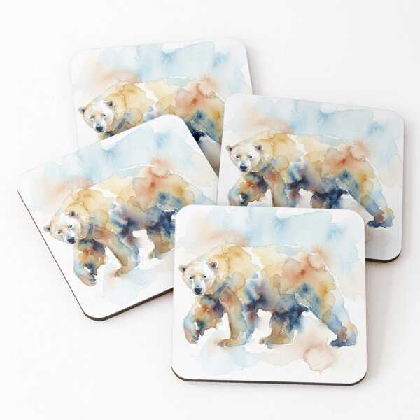 Item preview, Polar Bear, Full Body, Amber Indigo designed and sold by caracatita75.