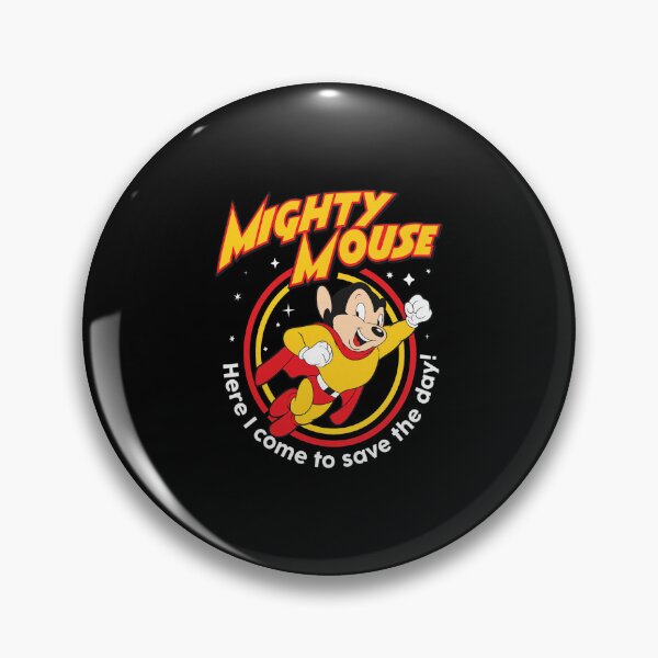 Item preview, Mighty Mouse Retro Flying Hero Graphic designed and sold by Giannihanahan.