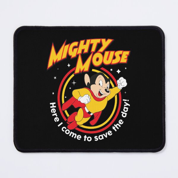 Item preview, Mighty Mouse Retro Flying Hero Graphic designed and sold by Giannihanahan.