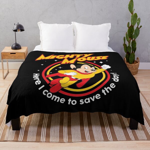 Item preview, Mighty Mouse Retro Flying Hero Graphic designed and sold by Giannihanahan.
