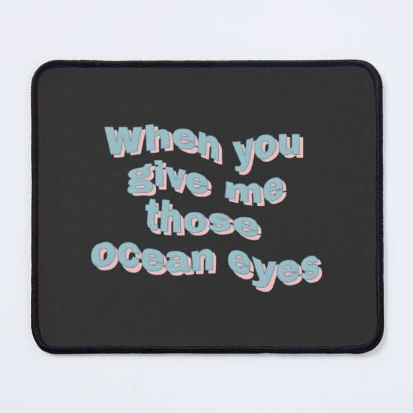 Item preview, Billie Eilish Inspired Music Design Featuring Iconic Song Lyrics designed and sold by Rasmus Skjold.