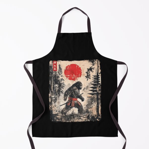 Item preview, Samurai Bigfoot Japanese Vintage Graphic Ukiyo-e Art Funny designed and sold by Capisedo.