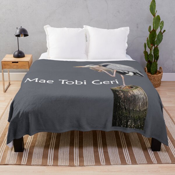 Item preview, Mae Tobi Geri Blue Heron Performing the Crane Grey designed and sold by Art in My Loft.