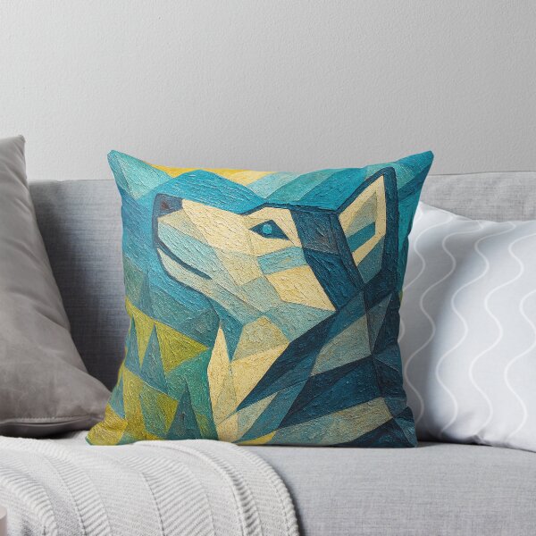 Item preview, Wolf illustration – Majestic Wild Wolf Portrait designed and sold by GalleryKauffeld.