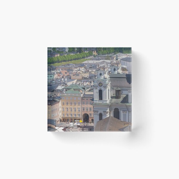 Item preview, Collegiate Church at University Square in the Old Town, City of Salzburg, Salzburg designed and sold by Torsten  Krüger.