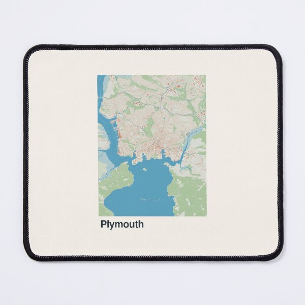 Item preview, Plymouth Minimalistic Map Art designed and sold by MapsNerd.