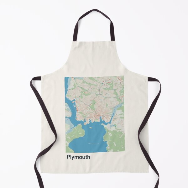 Item preview, Plymouth Minimalistic Map Art designed and sold by MapsNerd.