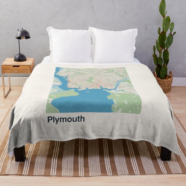 Item preview, Plymouth Minimalistic Map Art designed and sold by MapsNerd.