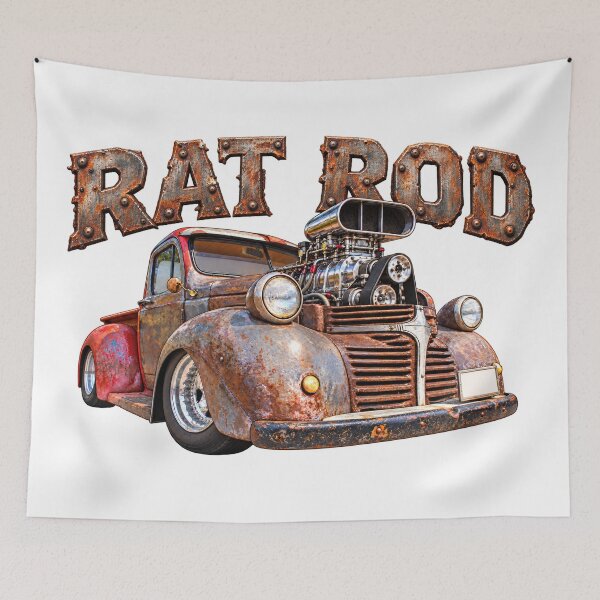Item preview, Rat Rod – Supercharged Rusty Custom Truck designed and sold by Russell Thorne.