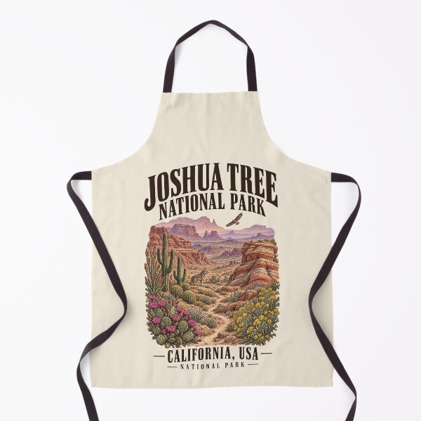 Item preview, Joshua Tree National Park, California, USA [Vintage Illustration] designed and sold by elektronen.