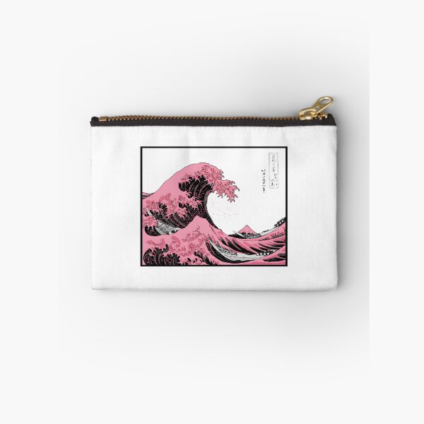 Item preview, Pink Great Wave Off Kanagawa Inspired Artistic Ocean Wave Design designed and sold by -atisuto-.