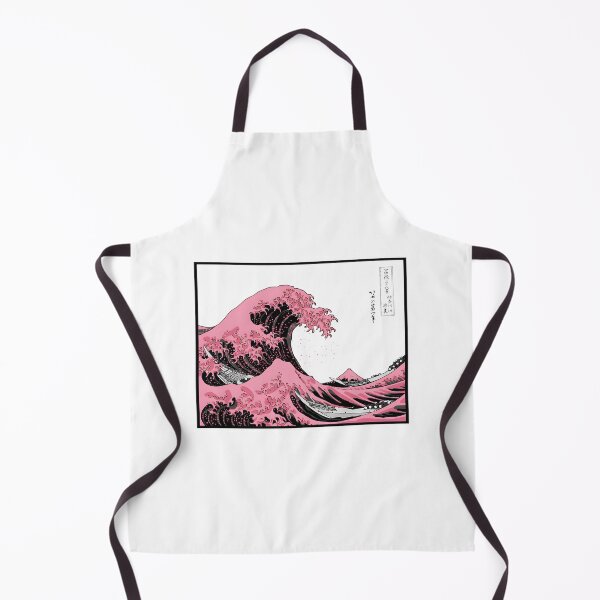 Item preview, Pink Great Wave Off Kanagawa Inspired Artistic Ocean Wave Design designed and sold by -atisuto-.