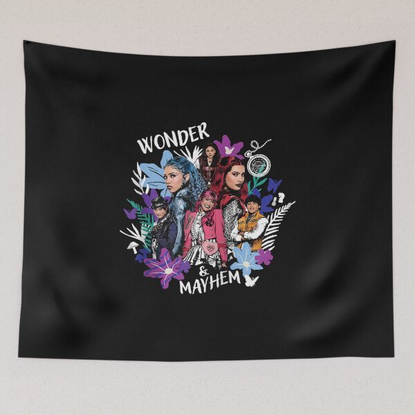 Item preview, Dlsney Descendantszz: Wicked Wonderland Wonder & Mayhem Zip Hoodie designed and sold by kylanurrell.