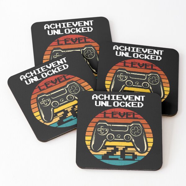 Item preview, Birthday Achievement Unlocked Level Up Gamer  designed and sold by allaso-gan.