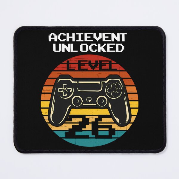 Item preview, Birthday Achievement Unlocked Level Up Gamer  designed and sold by allaso-gan.