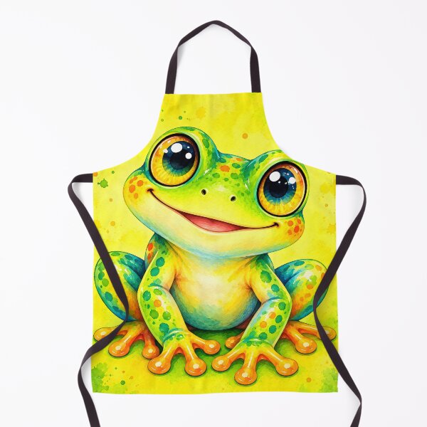 Item preview, Colorful Happy Frog Watercolor designed and sold by trendspatterns.