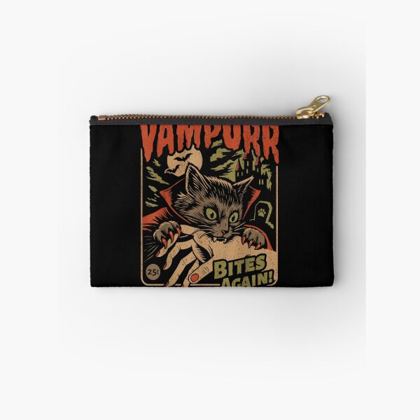 Item preview, Vampurr Bites Again! Funny Cat Halloween Vintage Graphic designed and sold by Capisedo.