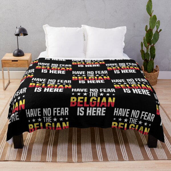 Item preview, Have No Fear The Belgian Is Here - Patriotic Design designed and sold by oesli-ePruitt.