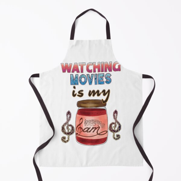 Item preview, Watching Movies Is My Jam Funny Film Lover Quote Graphic designed and sold by OmegaRedFox.