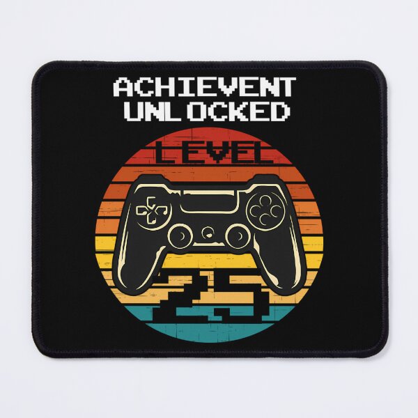 Item preview, Birthday Achievement Unlocked Level Up Gamer  designed and sold by allaso-gan.