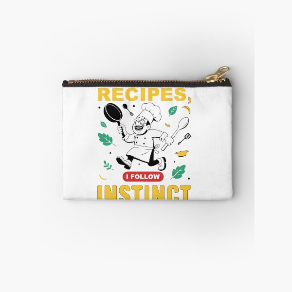 Item preview, I Don't Follow Recipes I Follow Instinct Chef Humor designed and sold by Design-Pro-21.