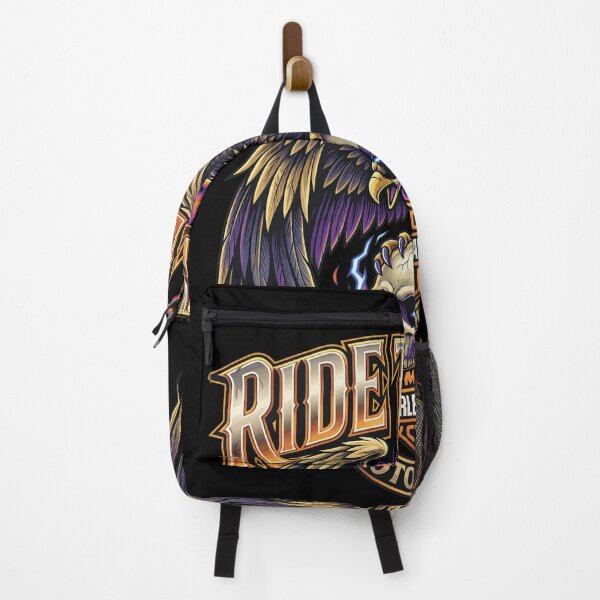 Item preview, Ride Till Die Eagle Skull Flames Harley designed and sold by LetitiaSkiles.