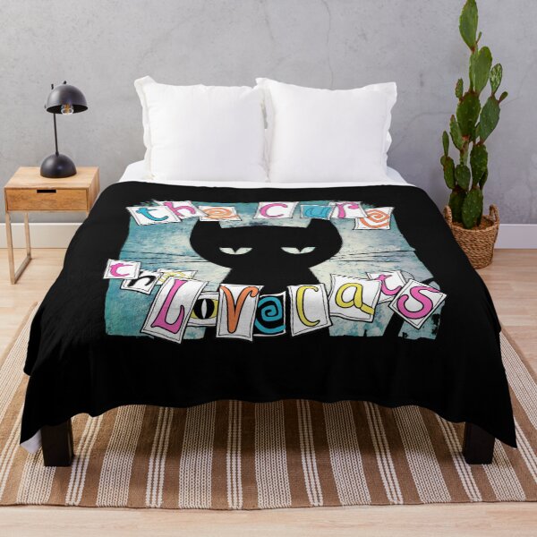 Item preview, The Cure Love Cats Black Cat  Art designed and sold by LetitiaSkiles.